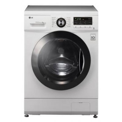 Стиральная машина LG F1296ND3 (F1296ND3) Стиральная машина LG F1296ND3 (F1296ND3)Стиральные машины LG<br>фронтальная загрузка (до 6 кг), отдельно стоящая, электронное управление, класс стирки A, 1200 oб/мин, отложенный старт, защита от протечек воды<br>