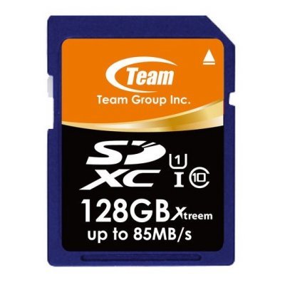 Карта памяти TEAM xTreem 128GB SDXC Class 10 UHS-1 (765441011366) (TSDXC128GU8501) qumo sdxc class 10 128gb uhs 1