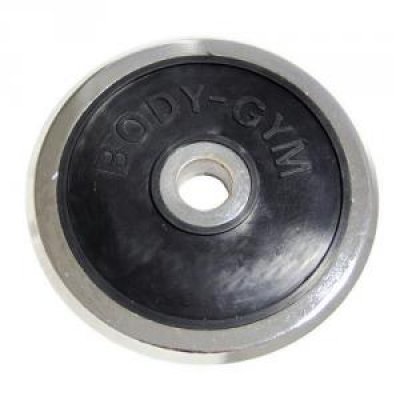 Блин хромированный Body Gym 7.5кг (Body Gym 7.5кг) Блин хромированный Body Gym 7.5кг (Body Gym 7.5кг)Блины для гантелей и штанг Body Gym<br>с обрезин.центром<br>