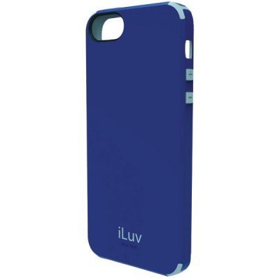 Чехол iLuv Regatta для Apple iPhone 5/5s/SE синий (iLuv-ICA7H321BLU) Чехол iLuv Regatta для Apple iPhone 5/5s/SE синий (iLuv-ICA7H321BLU)из поликарбона + термопластик<br>