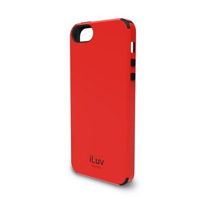 Чехол iLuv Regatta для Apple iPhone 5/5s/SE красный (iLuv-ICA7H321RED) Чехол iLuv Regatta для Apple iPhone 5/5s/SE красный (iLuv-ICA7H321RED)Чехлы для смартфонов iLuv<br>из поликарбона + термопластик<br>