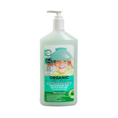 Бальзам-био Organic People для мытья посуды Green clean aloe 500 мл.*10 (201585) (201585) Бальзам-био Organic People для мытья посуды Green clean aloe 500 мл.*10 (201585) (201585)Средства для мытья посуды детские Organic People<br><br>