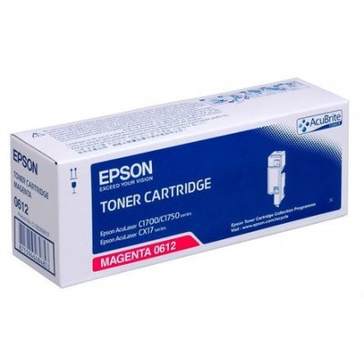 Тонер-картридж для лазерных аппаратов Epson C13S050612 пурпурный (C13S050612) Тонер-картридж для лазерных аппаратов Epson C13S050612 пурпурный (C13S050612)Тонер-картриджи для лазерных аппаратов Epson<br>для AL-C1700/1750/CX17 T/C<br>