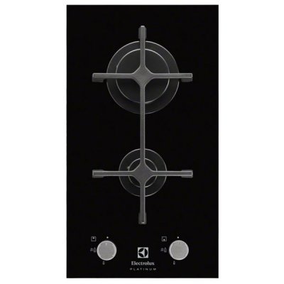 Газовая варочная панель Electrolux EGC 93322NK (EGC 93322NK) Газовая варочная панель Electrolux EGC 93322NK (EGC 93322NK)Газовые варочные панели Electrolux<br>варочная поверхность (дизайн Домино)<br>газовая<br>панель из закаленного стекла<br>2 газовые конфорки<br>переключатели поворотные<br>электроподжиг<br>независимая установка<br>