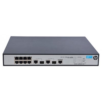Коммутатор HP 1910-8 -PoE+ (JG537A) (JG537A) Коммутатор HP 1910-8 -PoE+ (JG537A) (JG537A)Коммутаторы HP<br>8x100 мб/c, 1x1 Гб/c или SFP<br>