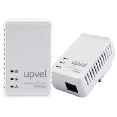 Powerline адаптер UPVEL UA-251PK (UA-251PK) Powerline адаптер UPVEL UA-251PK (UA-251PK)Powerline адаптеры UPVEL<br>Комплект из двух PowerLine адаптеров HomePlug AV 500 Мбит/с с поддержкой IP-TV, 1 LAN порт<br>