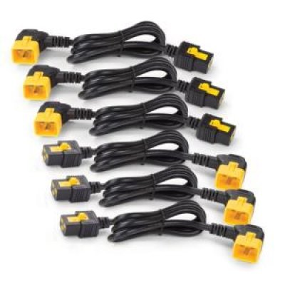 Кабель сетевой APC AP8716R (AP8716R) Кабель сетевой APC AP8716R (AP8716R)Кабели сетевые APC<br>APC Power Cord Kit (6 ea), Locking, C19 to C20 (90 Degree), 1.8m<br>