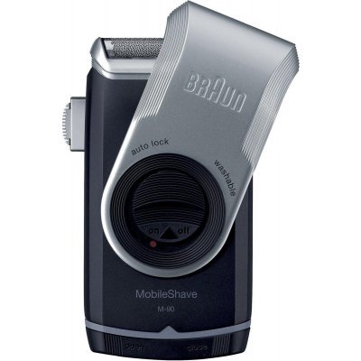 Электрическая бритва Braun M90 (81435403) Электрическая бритва Braun M90 (81435403)Электрические бритвы Braun<br>сеточная система бритья<br> сухое бритье<br> работает от аккумулятора<br> время автономной работы до 60 мин<br> 1 бритвенная головка<br> встроенный триммер<br>