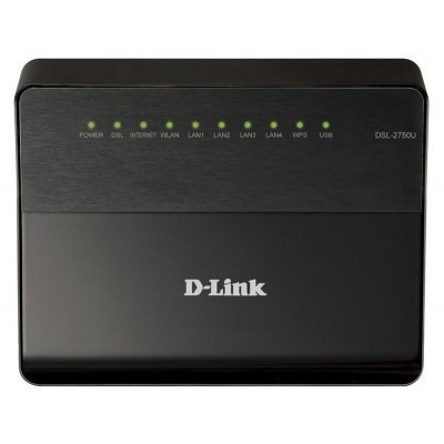 Wi-Fi xDSL точка доступа (роутер) D-Link DSL-2750U/RA/U2A (DSL-2750U/RA/U2A) wi fi роутер