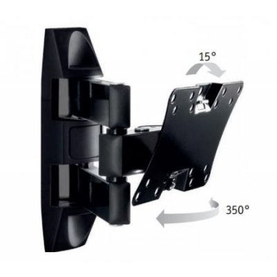 Кронштейн для ТВ и панелей настенный Holder LCDS-5065 19-32 (LCDS-5065) Кронштейн для ТВ и панелей настенный Holder LCDS-5065 19-32 (LCDS-5065)Кронштейн для ТВ и панелей Holder<br>19-32 макс 200*100 наклон 15-25? поворот 350? до стены 315мм до 30кг 2 колена<br>