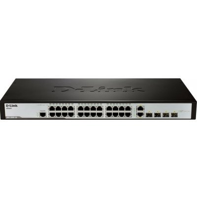 Коммутатор D-Link DES-3200-28/C1A (DES-3200-28/C1A) Коммутатор D-Link DES-3200-28/C1A (DES-3200-28/C1A)Коммутаторы D-Link<br>Коммутаторы DES-3200-28 имеет 24 порта Ethernet 10/100 Мбит/сек, 4 порта 10/100/1000 Base-T, 2 из них разделяемых с портами SFP. Это позволяет создать высокую скорость передачи, оптимальную для корпоративных сетей. Данный коммутатор является идеальным решением для развертывания сетей FTTX позволяя п ...<br>
