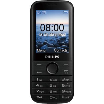 Мобильный телефон Philips Xenium E160 (Xenium E160) Мобильный телефон Philips Xenium E160 (Xenium E160)Мобильные телефоны Philips<br>поддержка двух SIM-карт, дисплей с диагональю 2,4 дюйма и разрешением 320x240, 1 600 мАч<br>
