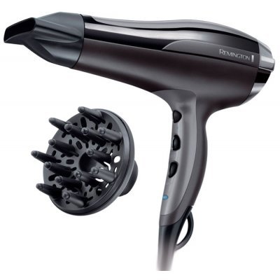 Фен Remington D5220 (D5220) Фен Remington D5220 (D5220)Фены Remington <br>обычный фен мощность 2400 Вт режимов нагрева: 3 скоростей: 2 ионизация<br>