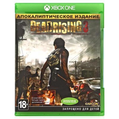 Игра для игровой консоли Microsoft Dead Rising 3 Apocalypse (6X2-00021) (6X2-00021) Игра для игровой консоли Microsoft Dead Rising 3 Apocalypse (6X2-00021) (6X2-00021)Игры для игровых консолей Microsoft<br>После событий Dead Rising 2 прошло уже десять лет, но зомби по-прежнему угрожают жизни людей. В Dead Rising 3 вам предстоит взять на себя роль механика из Лос Пердидос по имени Ник Рамос и найти способ спастись от тысяч кровожадных монстров, прежде чем военные нанесут удар и сотрут с лица Земли наво ...<br>
