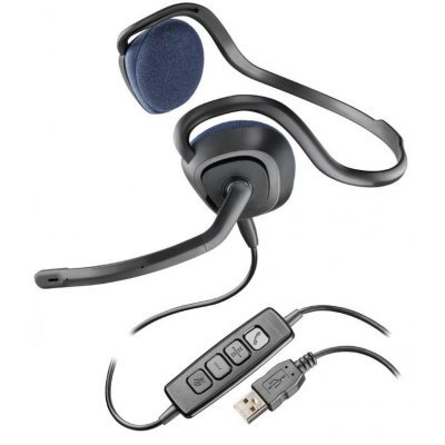 Компьютерная гарнитура Plantronics .Audio 648 (81961-15) Компьютерная гарнитура Plantronics .Audio 648 (81961-15)Компьютерные гарнитуры Plantronics<br>компьютерная гарнитура с накладными наушниками крепление при помощи затылочной дужки встроенный регулятор громкости микрофон с шумоподавлением подключение: USB частота воспроизведения 20-20000 Гц<br>
