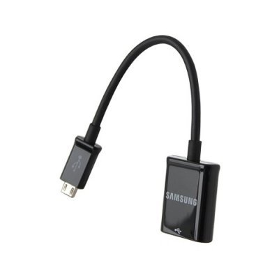 OTG кабель Samsung ET-R205UBEGSTD microUSB-USB (ET-R205UBEGSTD) OTG кабель Samsung ET-R205UBEGSTD microUSB-USB (ET-R205UBEGSTD)Адаптеры USB Samsung<br>USB-адаптер для смартфонов линейки Samsung Galaxy. Служит для поключения к смартфону флеш-накопителей, клавиатур, фотоаппаратов и других устройств с USB-интерфейсом.<br><br>Особенности:<br><br> По умолчанию поддерживает устройства с файловой системой FAT32 объемом до 32 Гб<br> Полная совместимость: Samsung G ...<br>