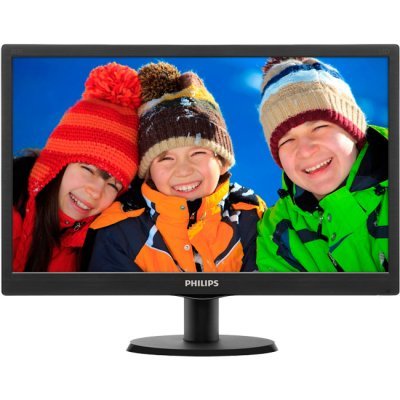 Монитор Philips 18.5 193V5LSB2/62 Black (193V5LSB2/62) Монитор Philips 18.5 193V5LSB2/62 Black (193V5LSB2/62)Мониторы Philips<br>1366x768, 5ms, 200 cd/m2, 700:1 (DCR 10M:1), D-Sub, vesa<br>