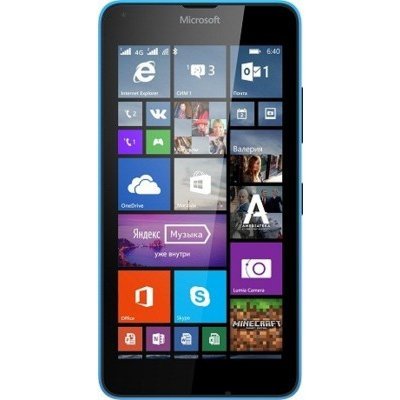Смартфон Microsoft Lumia 640 DS Cyan (A00024644) Смартфон Microsoft Lumia 640 DS Cyan (A00024644)Смартфоны Microsoft<br>GSM, LTE, , MS Windows Phone 8.1, 145 , 72.2x141.3x8.8 , 5, 720x1280, FM-, Bluetooth, NFC, Wi-Fi, GPS, , 8 , 8 (A00024644)<br>