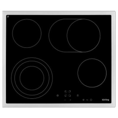 Электрическая варочная панель Korting HK 6305 X (HK 6305 X) Электрическая варочная панель Korting HK 6305 X (HK 6305 X)Электрические варочные панели Korting<br>Варочная поверхность Korting HK6305X черный/серебристый<br>