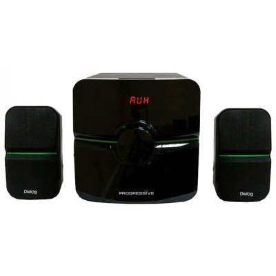 Компьютерная акустика Dialog AP-203 (AP-203 black) Компьютерная акустика Dialog AP-203 (AP-203 black)Компьютерная акустика Dialog<br>Колонки Dialog Progressive AP-203 BLACK - 2.1, 18W+2*10W RMS, USB+SD reader<br>