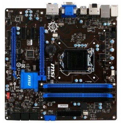 Материнская плата ПК MSI B85M-G43 (B85M-G43) Материнская плата ПК MSI B85M-G43 (B85M-G43)Материнские платы ПК MSI<br>MSI B85M-G43 (Socket 1150, intel B85, All Solid CAP, 4DDR3, 2PCIe x16, 2PCIe x1, CrossFire, 4SATA6Gb/s, 4USB3.0, GbE LAN, HDMI, DP, DVI, D-SUB, mATX<br>