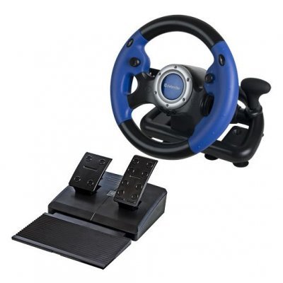 Руль проводной Defender Challenge Turbo GT (Challenge Turbo GT) Руль проводной Defender Challenge Turbo GT (Challenge Turbo GT)Рули проводные Defender<br>Руль Defender Challenge Turbo GT 10 кнопок + два подрулевых переключателя + восьмипозиционный перек<br>