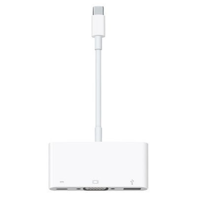 Кабель USB Apple USB-C VGA Multiport MJ1L2ZM/A (MJ1L2ZM/A) адаптер apple mj1l2zm a multiport adapter usb c to vga белый