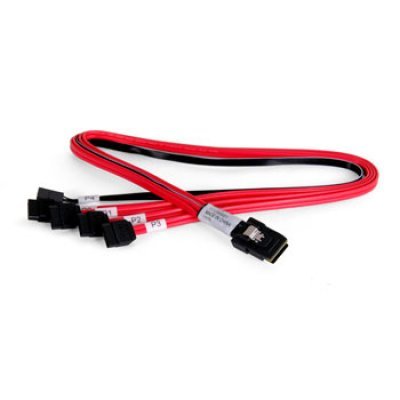 Кабель для сервера LSI 00259 (LSI00259) Кабель для сервера LSI 00259 (LSI00259)Кабели для серверов LSI<br>Кабель LSI CBL-SFF8087-SATASB-06M (LSI00259) наконечники SFF8087- 4*SATA+SB, 60cm<br>