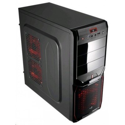 Корпус системного блока Aerocool V3X Advance Devil Red Edition 600W Black (EN57592) Корпус системного блока Aerocool V3X Advance Devil Red Edition 600W Black (EN57592)Корпуса системного блока Aerocool<br>Корпус Aerocool V3X Advance Devil Red Edition, ATX, 600Вт, USB 3.0 , коннекторы 2x PCI-E (6+2-Pin), 4x SATA, 3x MOLEX, 1x 4+4-Pin<br>