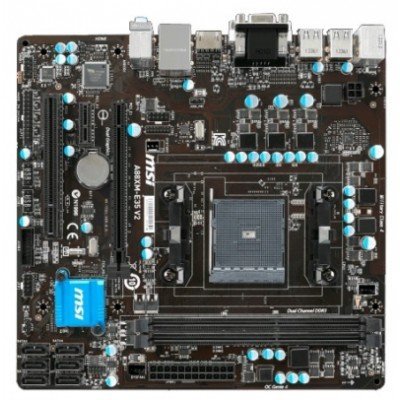 Материнская плата ПК MSI A88XM-E35 V2 (A88XM-E35 V2) Материнская плата ПК MSI A88XM-E35 V2 (A88XM-E35 V2)Материнские платы ПК MSI<br>Мат. плата MSI A88XM-E35 V2 <SFM2+, AMD A88, 2*DDR3, 2*PCI-E16x, SVGA, DVI, HDMI, SATA III, SATA RAID, GB Lan, mATX, Retail><br>