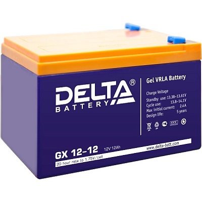 Аккумуляторная батарея для ИБП Delta GX 12-12 (GX 12-12) Аккумуляторная батарея для ИБП Delta GX 12-12 (GX 12-12)Аккумуляторные батареи для ИБП Delta<br><br>