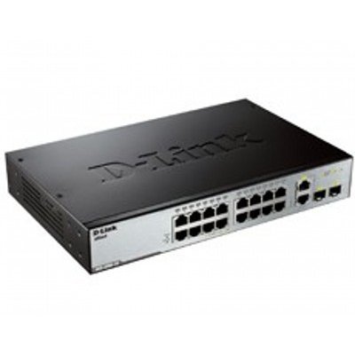 Коммутатор D-Link DES-3200-18/C1A (DES-3200-18/C1A) Коммутатор D-Link DES-3200-18/C1A (DES-3200-18/C1A)Коммутаторы D-Link<br>D-Link DES-3200-18/C Управляемый коммутатор 2 уровня с 16 портами 10/100Base-TX, 1 портом 100/1000Base-X SFP и 1 комбо-портом 100/1000Base-T/SFP<br>