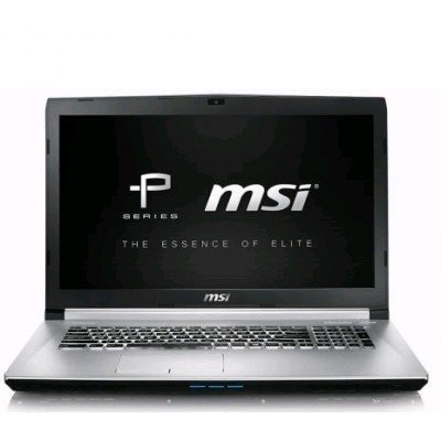 Ноутбук MSI PE70 6QD-064XRU (9S7-179542-064) Ноутбук MSI PE70 6QD-064XRU (9S7-179542-064)Ноутбуки MSI<br>17.3(1920x1080 (матовый))/Intel Core i7 6700HQ(2.6Ghz)/8192Mb/1000Gb/DVDrw/Ext:nVidia GeForce GTX950M(2048Mb)/Cam/BT/WiFi/41WHr/war 1y/2.6kg/silver/DOS<br>