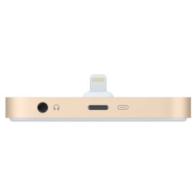 Док-станция для смартфона Apple iPhone Lightning Dock золотистая ML8K2ZM/A (ML8K2ZM/A) Док-станция для смартфона Apple iPhone Lightning Dock золотистая ML8K2ZM/A (ML8K2ZM/A)Док-станции для смартфонов Apple<br>Док-станция , Разъем: Lightning 8pin , Выход на наушники: 1 шт , Напряжение питания: 220 В<br>