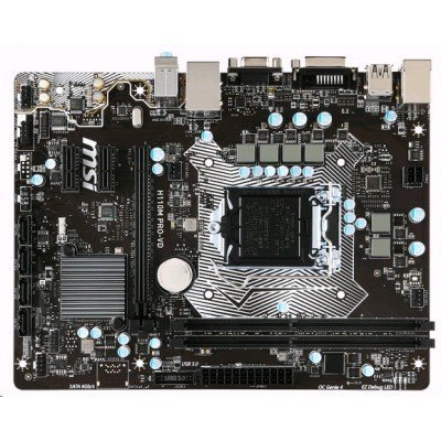 Материнская плата ПК MSI H110M PRO-VD (H110M PRO-VD) материнская плата msi h81m pro vd matx
