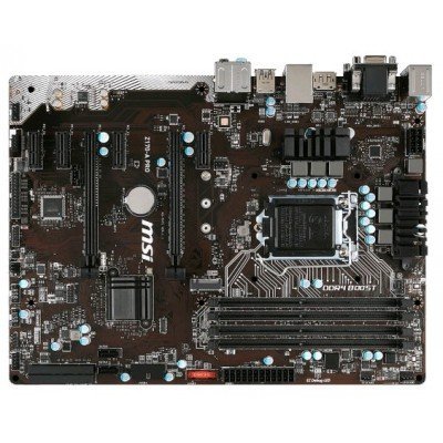 Материнская плата ПК MSI Z170-A PRO (Z170-A PRO) Материнская плата ПК MSI Z170-A PRO (Z170-A PRO)Материнские платы ПК MSI<br>Мат. плата MSI Z170-A PRO<br>