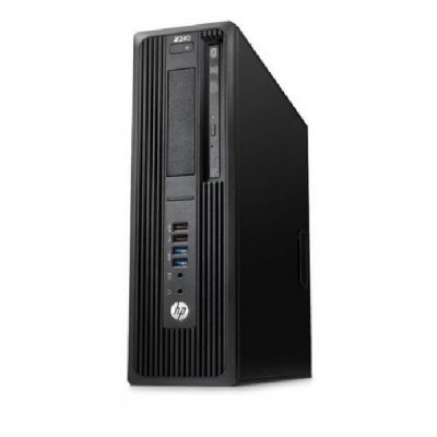 Рабочая станция HP Z240 SFF (J9C03EA) (J9C03EA) Рабочая станция HP Z240 SFF (J9C03EA) (J9C03EA)Рабочие станции HP<br>, E5-1245v5, 16GB(2x8GB)DDR4-2133 ECC, G2 256GB PCIe, SuperMulti ODD, Intel HD GFX P530, mouse, keyboard, CardReader, Win10Pro 64 downgrade to Win7Pro 64<br>