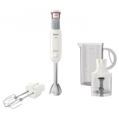 Блендер Philips HR1646 (HR1646/00) Блендер Philips HR1646 (HR1646/00)Блендеры Philips<br>Блендер Philips HR1646/00 700 Вт, двойной венчик, измельчитель, стакан, белый<br>