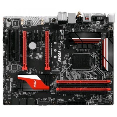 Материнская плата ПК MSI Z170A TOMAHAWK AC (Z170A TOMAHAWK AC) Материнская плата ПК MSI Z170A TOMAHAWK AC (Z170A TOMAHAWK AC)Материнские платы ПК MSI<br>Мат. плата MSI Z170A TOMAHAWK AC <S1151, Z170, 4DDR4, 2*PCI-E16x, HDMI, DVI, SATA III+RAID, GB Lan, USB3.1, WiFi+BT, ATX, Retail><br>