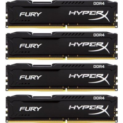Модуль оперативной памяти ПК Kingston HX421C14FBK4/16 16Gb DDR4 (HX421C14FBK4/16) Модуль оперативной памяти ПК Kingston HX421C14FBK4/16 16Gb DDR4 (HX421C14FBK4/16)Модули оперативной памяти ПК Kingston<br>Kingston 16GB 2133MHz DDR4 Non-ECC CL14 DIMM (Kit of 4)HyperX FURY Black Series<br>
