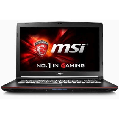Ноутбук MSI GP72 6QF-274RU (9S7-179553-274) Ноутбук MSI GP72 6QF-274RU (9S7-179553-274)Ноутбуки MSI<br>GP72 6QF (MS-1795) 17.3 FHD(1920x1080) nonGLARE/Intel Core i5-6300HQ 2.30GHz Quad/8GB/1TB/GF GTX960M 2GB/HM170/DVD-RW/WiFi/BT4.0/1.0MP/SDXC/6cell/2.60kg/W10/1Y/BLACK<br>
