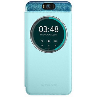 Чехол для смартфона ASUS для ZenFone Selfie ZD551KL MYVIEW COVER DELUXE голубой (90AC00X0-BCV004) (90AC00X0-BCV004) Чехол для смартфона ASUS для ZenFone Selfie ZD551KL MYVIEW COVER DELUXE голубой (90AC00X0-BCV004) (90AC00X0-BCV004)Чехлы для смартфонов ASUS<br>Чехол (флип-кейс) Asus для Asus ZenFone Selfie ZD551KL MYVIEW COVER DELUXE голубой (90AC00X0-BCV004)<br>