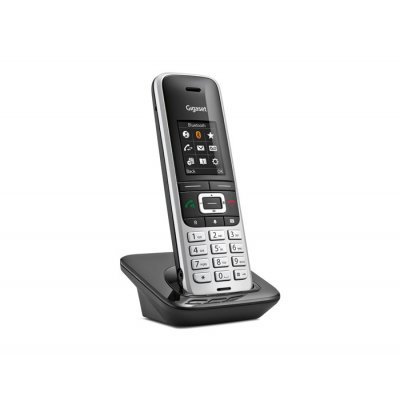 Радиотелефон Gigaset S850HX (трубка) (S850HX) Радиотелефон Gigaset S850HX (трубка) (S850HX)Радиотелефоны Gigaset<br>Модели совместимых телефонов S850 Дисплей цветной Подсветка кнопок на трубке Да Память набранных номеров 20 Внутренняя связь Да Подключение гарнитуры Да Будильник Да Спикерфон Да Длительность работы в режиме разговора 20<br>