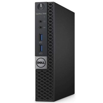 Настольный ПК Dell Optiplex 7040 Micro (7040-2716) (7040-2716) Настольный ПК Dell Optiplex 7040 Micro (7040-2716) (7040-2716)Настольные ПК Dell<br>ПК Dell Optiplex 7040 Micro i5 6500T (3.2)/4Gb/500Gb 7.2k/HDG530/Windows 7 Professional 64 +W10Pro/240W/клавиатура/мышь/черный/серебристый<br>