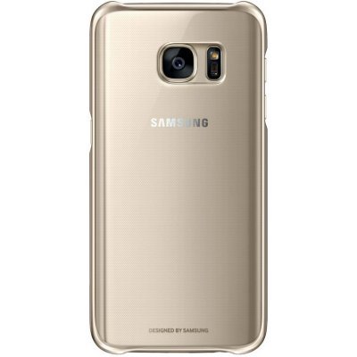 Чехол для смартфона Samsung для Galaxy S7 Clear Cover золотистый/прозрачный (EF-QG930CFEGRU) (EF-QG930CFEGRU) Чехол для смартфона Samsung для Galaxy S7 Clear Cover золотистый/прозрачный (EF-QG930CFEGRU) (EF-QG930CFEGRU)Чехлы для смартфонов Samsung<br>Чехол (клип-кейс) Samsung для Samsung Galaxy S7 Clear Cover золотистый/прозрачный (EF-QG930CFEGRU)<br>
