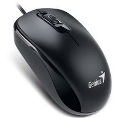 Мышь Genius DX-110 Black (DX-110 Black) Мышь Genius DX-110 Black (DX-110 Black)Мыши Genius<br>Мышь Genius DX-110 Black, оптическая, 1200 dpi, 3 кнопки, USB<br>