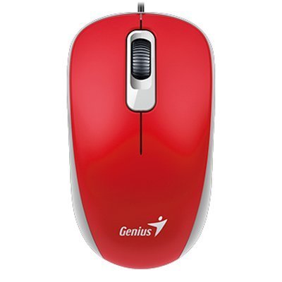 Мышь Genius DX-110 Red (DX-110 Red) Мышь Genius DX-110 Red (DX-110 Red)Мыши Genius<br>Мышь Genius DX-110 Red, оптическая, 1200 dpi, 3 кнопки, USB<br>