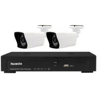 IP-видеорегистратор Falcon Eye FE-NR-2104 KIT (4.2) (FE-NR-2104 KIT 4.2) IP-видеорегистратор Falcon Eye FE-NR-2104 KIT (4.2) (FE-NR-2104 KIT 4.2)IP-видеорегистраторы Falcon Eye<br>Комплект IP видеонаблюдения Falcon Eye FE-NR-2104 KIT 4.2 2 IP Видеокамеры 1,3Мп ,разрешение 960P,<br>