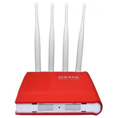 Wi-Fi точка доступа Netis WF2681 (WF2681) Wi-Fi точка доступа Netis WF2681 (WF2681)Wi-Fi точки доступа Netis<br>1200MBPS 1000M 4P DUAL BAND WF2681 NETIS AC1200 Беспроводной двухдиапазонный маршрутизатор, 900 Мбит/с при 5 ГГц + 300 Мбит/с при 2,4 ГГц, 802.11ac, 1GE WAN + 4GE, WPS, 4*5 дБи антенны, PPTP/L2TP/PPPoE Россия, IGMP Snooping/Proxy, режима моста и 802.1Q TAG VLAN для IPTV, русский язык<br>