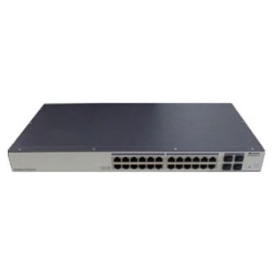 Коммутатор Huawei 4SFP S1728GWR-4P-AC (98010435) Коммутатор Huawei 4SFP S1728GWR-4P-AC (98010435)Коммутаторы Huawei<br>свитч, 24 порта Ethernet 10/100/1000 Мбит/сек, 4 слот(а), рэковый<br>